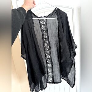 Steve Madden sheer swim cover up